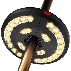 lot 2174 image: Eletorot Patio Umbrella Light USB Rechargeable 28 LED