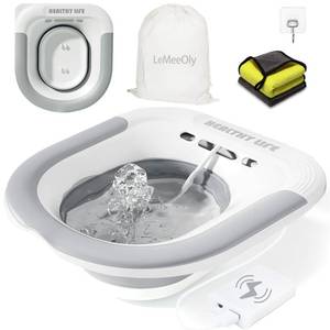 lot 2194 image: LeMeeOly Electric Sitz Bath Foldable Gray