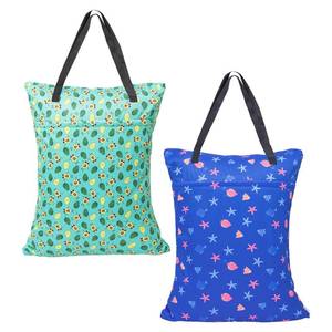 lot 2217 image: Alva Baby Wet Dry Bag 2-Pack Large 25x18 Inches