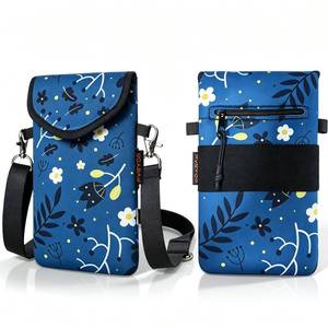 lot 2235 image: FVRYOG Neoprene Phone Pouch with Crossbody Strap