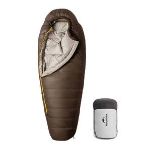 lot 2260 image: Naturehike RDS Down Mummy Sleeping Bag, 650 Fill  Retail $139.99