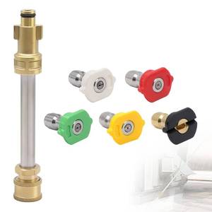 lot 2330 image: TCVG Pressure Washer Adapter Kit with 5 Nozzles