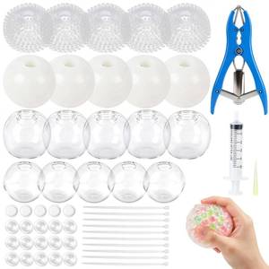 lot 2335 image: DIY Stress Ball Making Kit 20-Piece Set