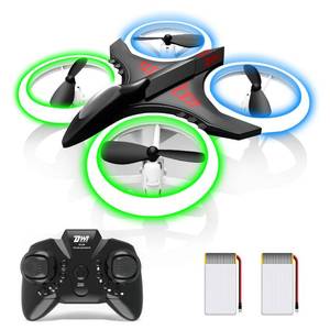 lot 2429 image: DWI Dowellin 4.9 Mini Drone with LED Lights