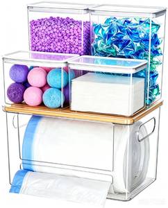 lot 9348 image: 5-in-1 Under Sink & Pantry Storage Organizer Set