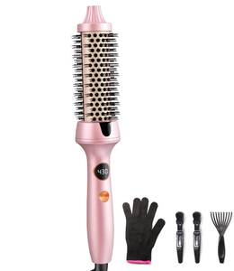 lot 9366 image: Thermal Brush for Blowout Look, 1.25 Inch Heated Round Brush for Loose Curl