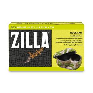 lot 9377 image: Zilla Rock Lair Naturalistic Hide for Snakes and Lizards, Medium