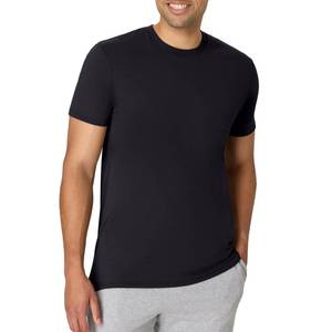 lot 10427 image: Hanes ComfortBlend Standard Originals Lightweight, Crewneck T-Shirts for Men, Tri-Blend Tee, Tall Sizes, Black M