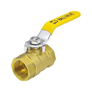 lot 10439 image: Uenede Brass 34 inch NPT Female Ball Valve 600 WOG, 1PCS