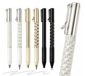 lot 10496 image: Rarler One-Click Deformation Fidget Pen, Funny Cool Gel Pen Black Ink, Fine point smooth writing pens, 6 Pcs Set with Gift Storage Pencil Case,Suitable for school, journaling, Work and gift-giving
