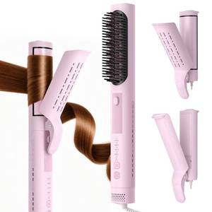 lot 11790 image: HarrFlow 3-in-1 Hair Styler with Red Light Therapy