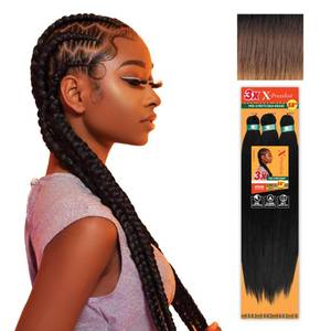 lot 12099 image: Sensationnel X-Pression Prestretched Braids 3X 58in