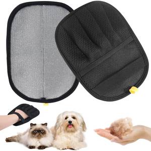 lot 12101 image: QWYXZZ Pet Hair Remover Gloves 2-Pack