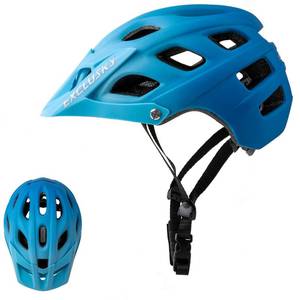 lot 12117 image: Exclusky Adult Mountain Bike Helmet with Visor