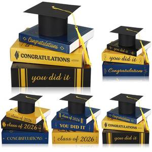 lot 12121 image: Dunzoom Graduation Centerpieces Class of 2026, 4 Sets