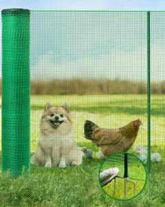 lot 17169 image: JivaJot Temporary Fence Kit 40 x 50 with Metal Posts