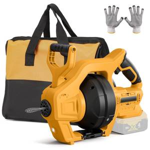 lot 17187 image: K Korkuan Cordless Drain Auger DeWalt 20V