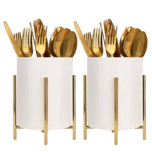 lot 17214 image: Siebold Utensil Organizer with Metal Frame 6 x 4.33 inch