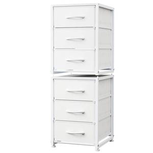 lot 17226 image: DUHARS 2-Pack Stackable 3-Tier Storage Drawers