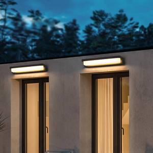 lot 17235 image: Boajuna Outdoor Solar Wall Lamp with Motion Sensor