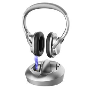 lot 17242 image: ClearInda Wireless TV Headphones With RF Transmitter