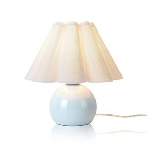 lot 17258 image: Ziqqeelam Mini Table Lamp with Beige Linen Shade