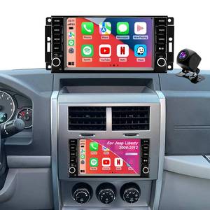 lot 17264 image: Hyperego 7 Android Car Stereo w CarPlay GPS  Retail $159.99