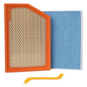 lot 18265 image: Ryvclim Engine & Cabin Air Filter Combo for Jeep Cherokee 2014-2018