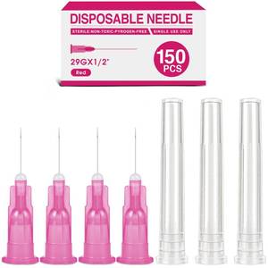 lot 18287 image: Tenkaiwick Luer Lock Needles 29Ga 12in 150pc