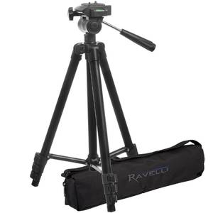 lot 18311 image: Ravelli APLT2 Aluminum Tripod 50 with Bag