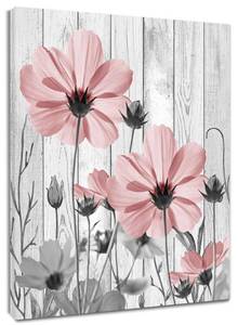 lot 18342 image: MEUNEAR Floral Canvas Wall Art 16L X 12W Inches