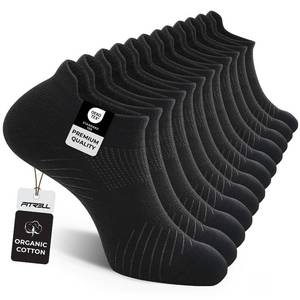 lot 18361 image: FITRELL 6-Pack Womens and Mens Athletic Ankle Socks, X-Large