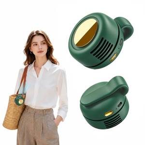 lot 18426 image: LIDEEYA Portable Clip-On Fan Bladeless 360° Rotating