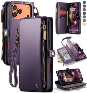 lot 18437 image: Defencase iPhone 17 Pro Wallet Case with RFID Card Holder