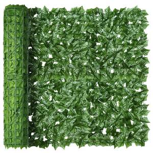 lot 19135 image: KASZOO Artificial Ivy Privacy Fence Screen 120x40in