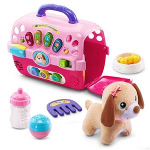 lot 19146 image: VTech Care for Me Learning Carrier, Pink (80-191500)