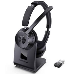 lot 19161 image: Soothielec Wireless Bluetooth Headset with Noise Cancelling