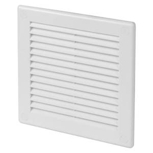 lot 20211 image: VezoWorks 6x6 Inch White Air Vent Cover with Mesh