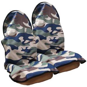 lot 20222 image: LoyaGour Car Seat Cover Protector Front Seats Camouflage 2Pcs