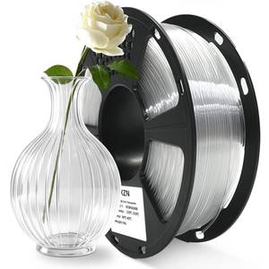 lot 20285 image: XZN PETG Filament 1.75mm Clear 1kg