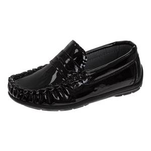 lot 20341 image: Josmo Boys Penny Loafers Black Patent Size 5