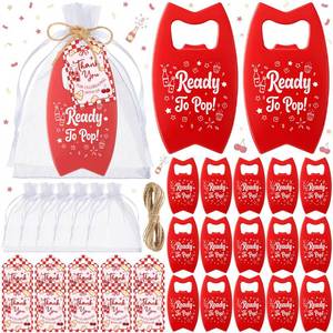 lot 20356 image: Domensi 50-Piece Bottle Opener Set with Bags and Tags