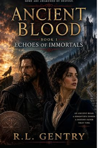 lot 2303 image: Ancient Blood Book 1 Heroes of Immortals by R.L. Gentry - Stock image may not match actual product images