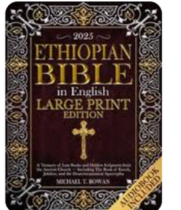 lot 19150 image: Authentic Version Ethiopian Bible Large Print - Stock image may not match actual product images