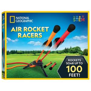 lot 1436 image: Blue Marble National Geographic Dueling Air Rocket Launcher