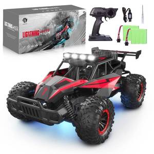 lot 1443 image: Larvey 116 RC Monster Truck with LED Lights