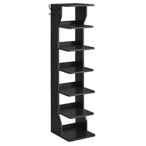 lot 1462 image: VASAGLE 7-Tier Vertical Shoe Rack, 11.8D x 10.4W x 43.5H