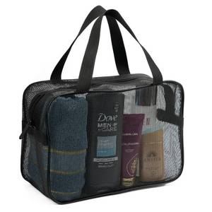 lot 2012 image: REDSINDA Mesh Shower Caddy Bag Large Black