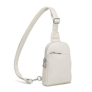 lot 2073 image: INICAT Small Travel Crossbody Bag, RFID Blocking, White