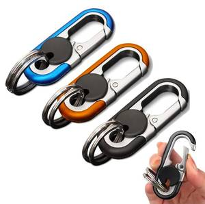 lot 2094 image: CHRIS GOOD Mens Car Key Chain 3pcs, Personalized Creative Stainless Steel Car Keychain for Men, Anti-Loss Heavy Duty Metal Key Ring